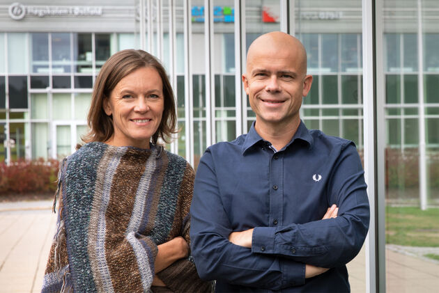 Bilde av forskningsdirektør og prorektor