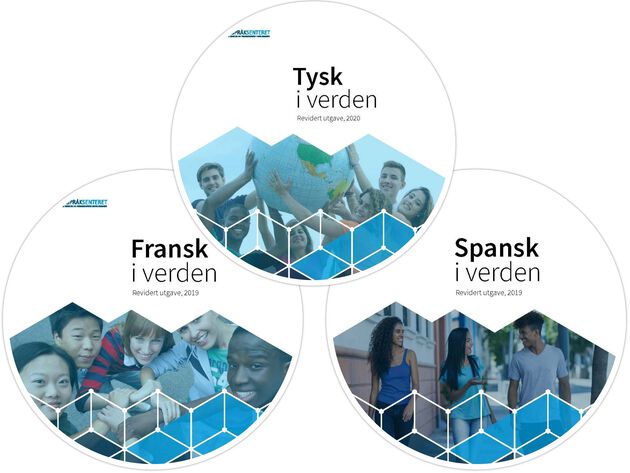 Collage forsider Fokus på språk