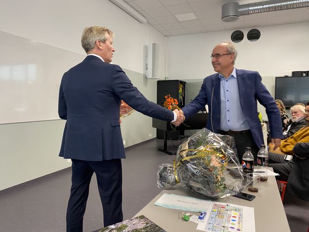 Trond Delbekk, Værste AS og direktør for støttetjenester ved HiØ Carl Morten Gjeldnes