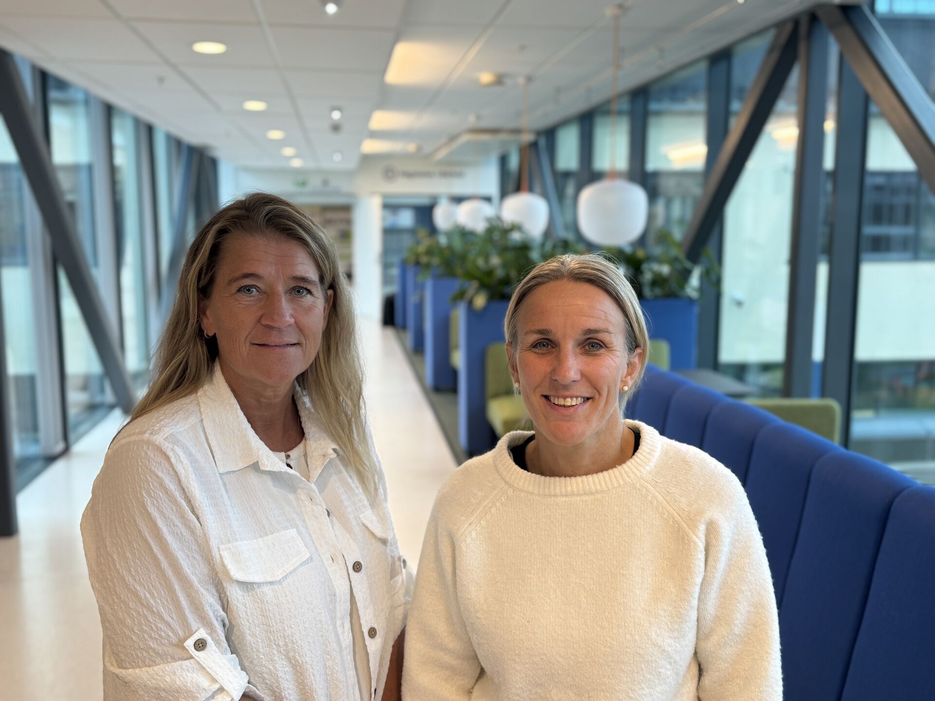 Heidi Karlsen (t.v) og Anne Mette Nygaard (t.h)