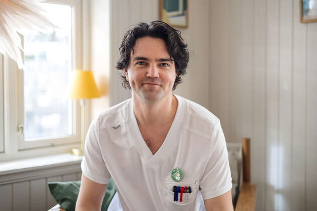 Bilde av bioingeniørstudent Emil Nordby Fjellberg ved Høgskolen i Østfold