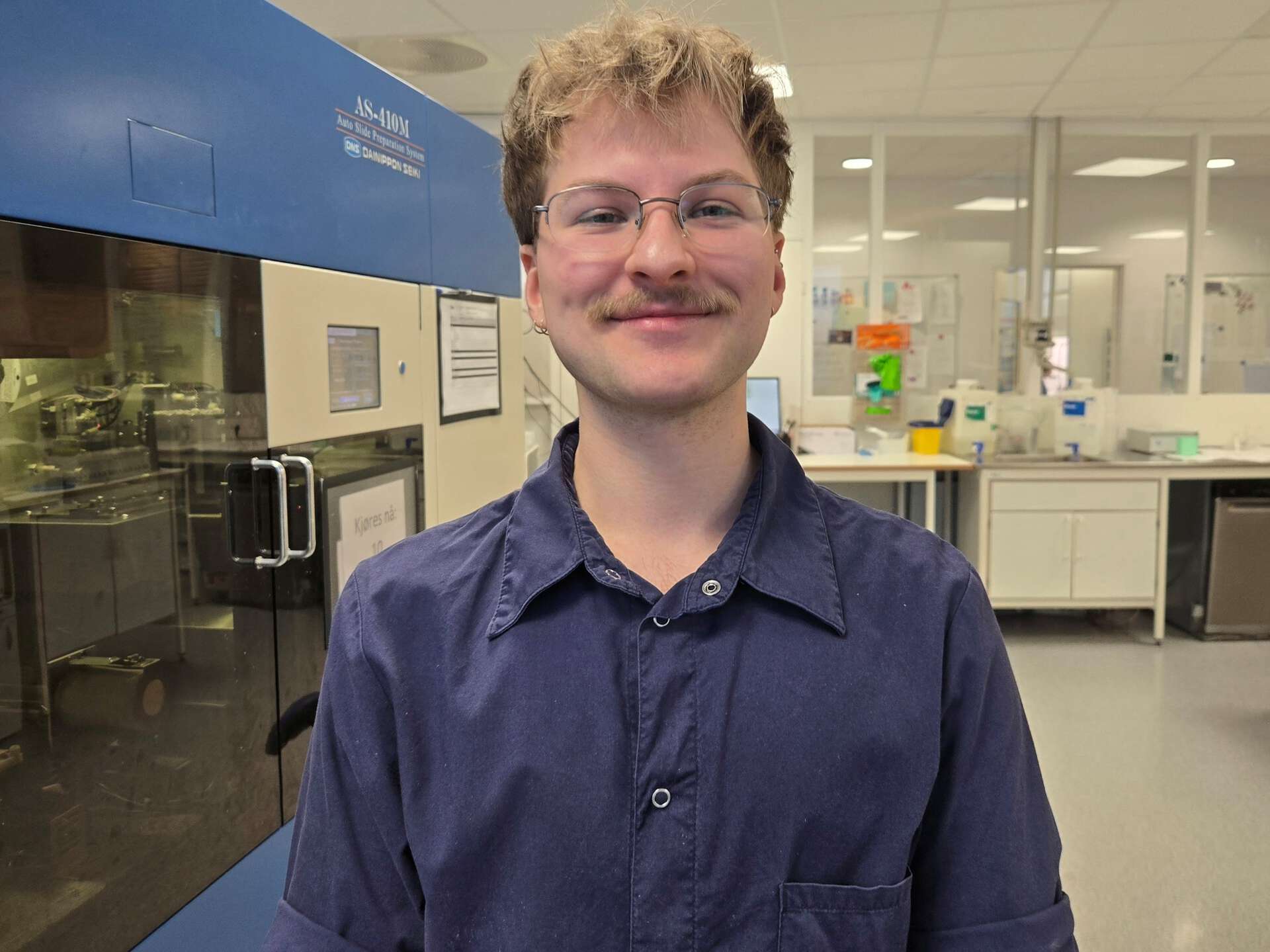 Bilde av bioingeniør Leon Stellander