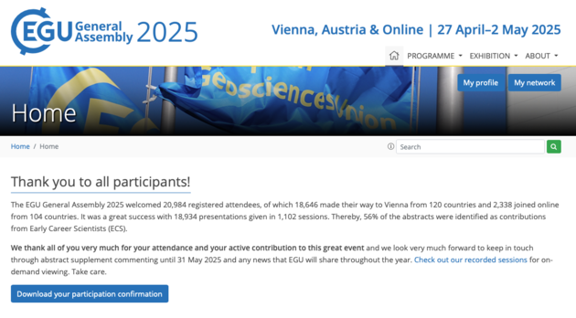 European Geosciences Union EGU