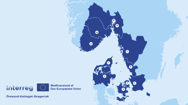 Interreg kart med logo