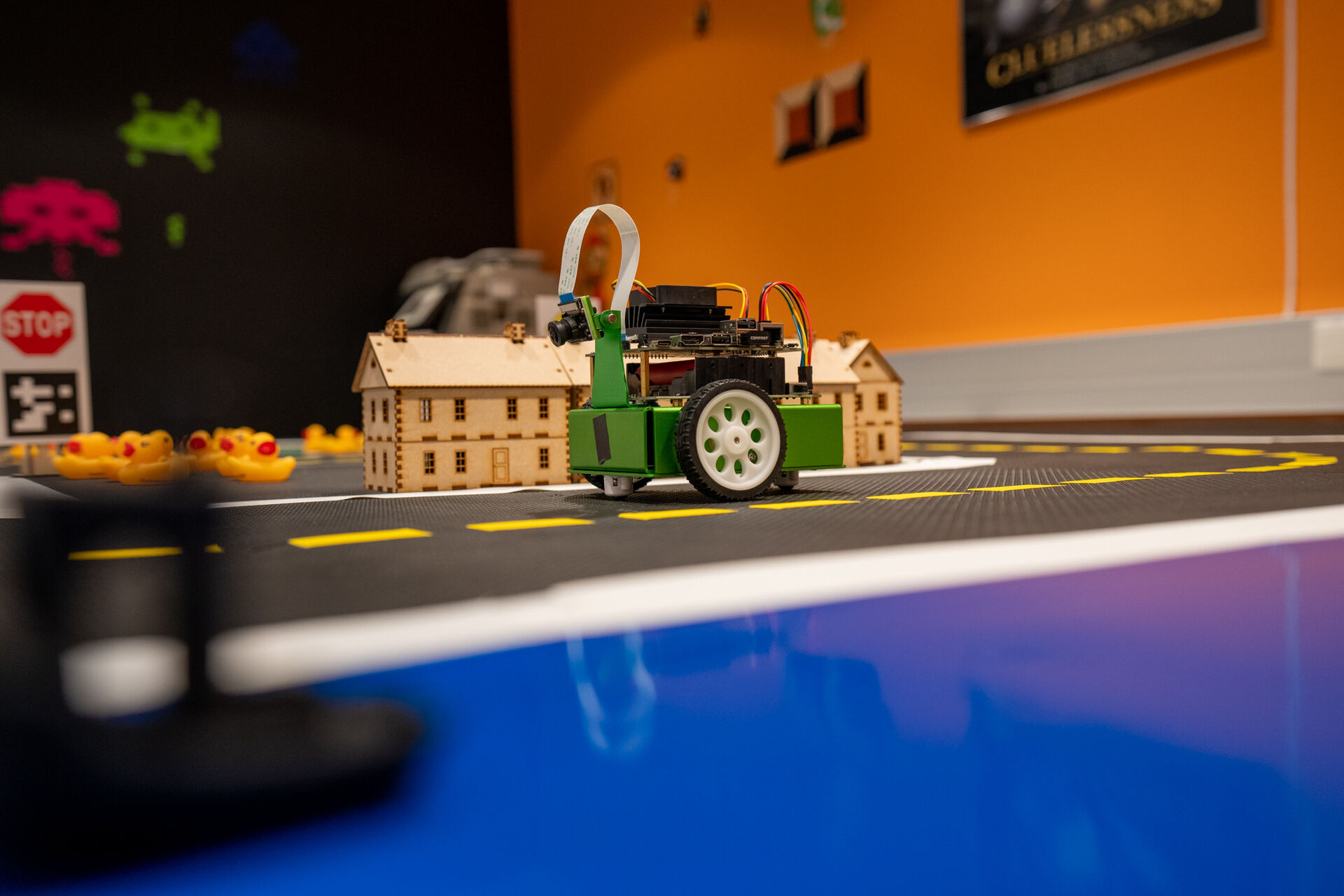 Nvidia Jetbot på vår Autonome Kjøretøy bane