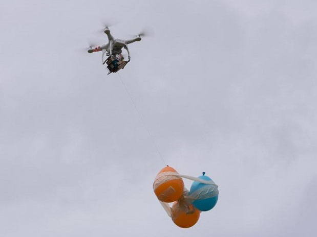 Sommeråpent 2019 - Droneflyvning med ballonger