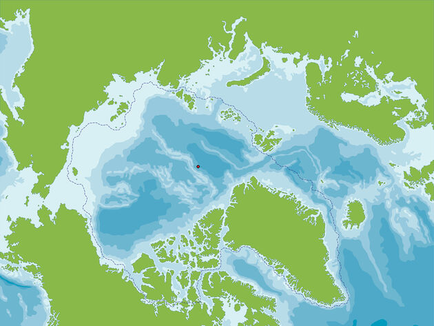 Kartetbilde som illustrerer Nord Norges utsatte geopolitiske situasjon.