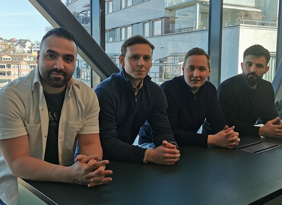 Gabi Abdi, Theo Johan Rikartsen, Dan Espen Daniloff og Zeyad Qetto