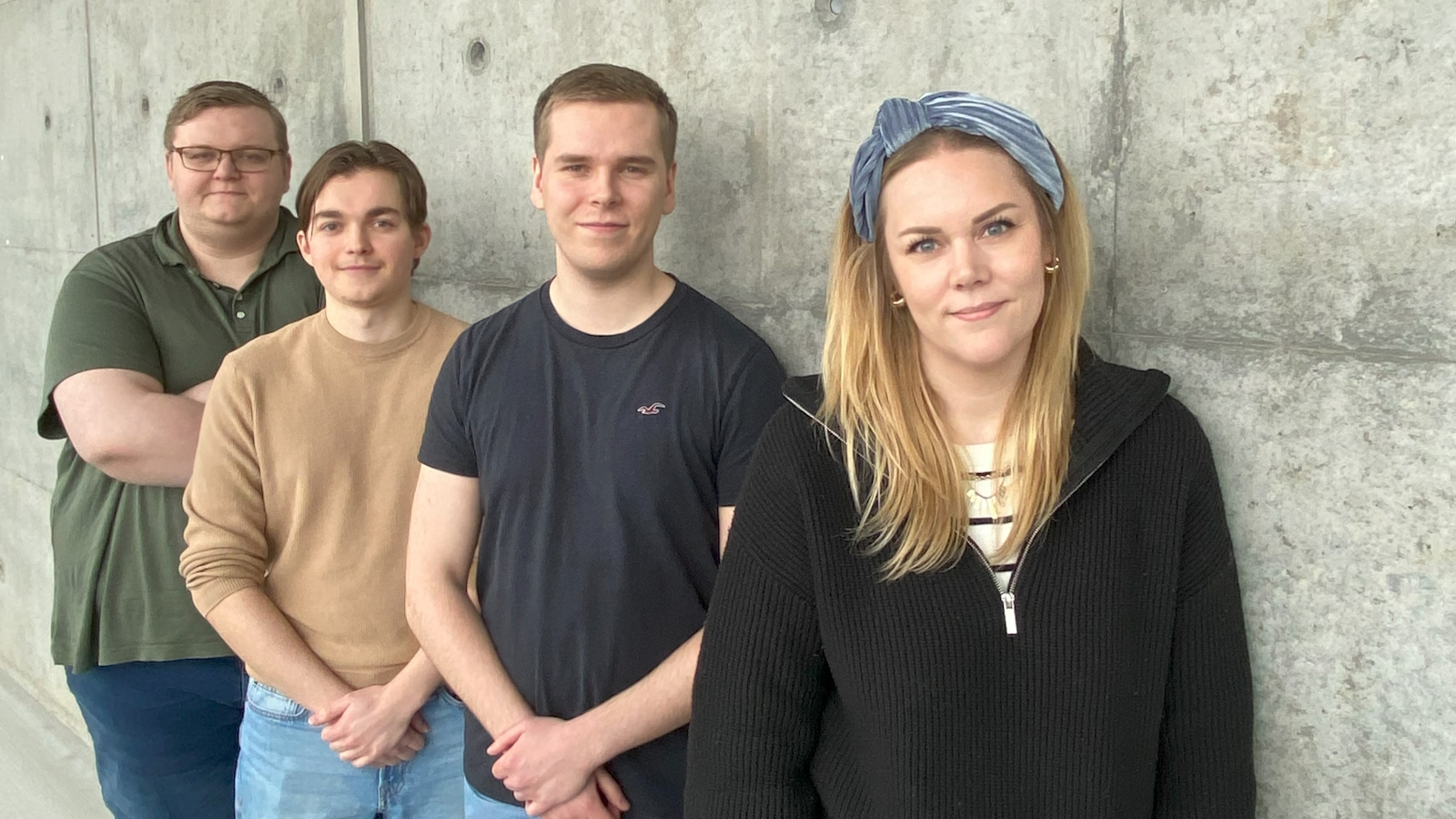 Tobias Johansen, Martin Hagetun Bore, Sander Bjørkevoll, Stine Kolsvik Losnedahl
