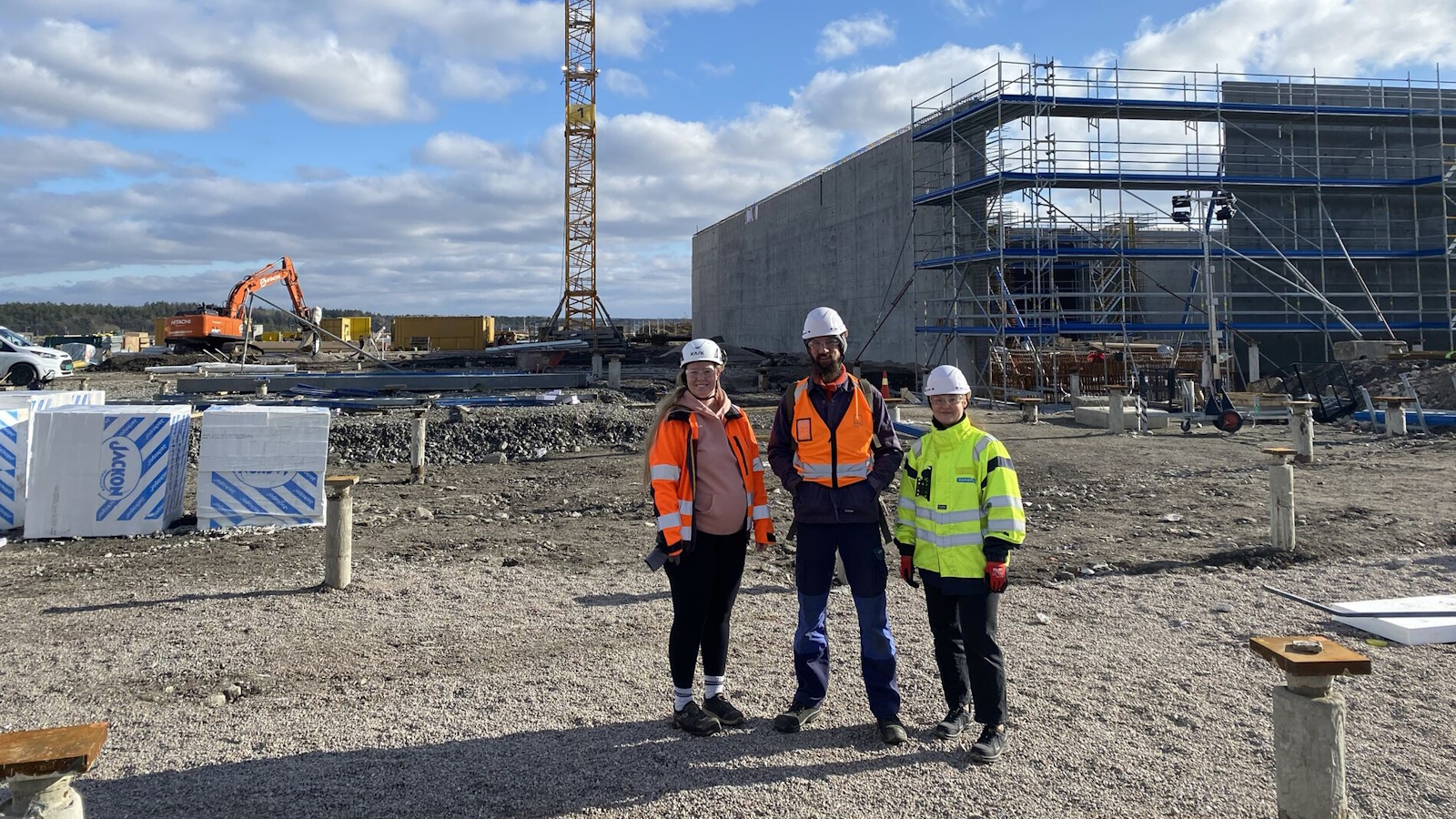 Martine Vedvik Cheetham, Henning Andreas Klaveness & Miriam Øverås Pedersen
