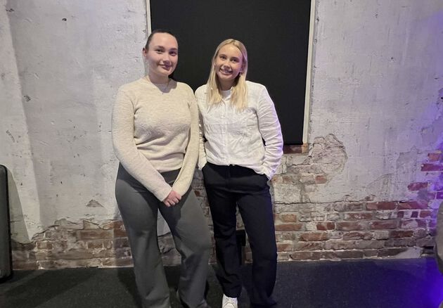 Helene Medlien og Alinde Lundseie