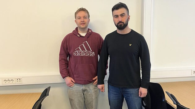 Sidre Ådnanes Rekve og Tommy Daved.