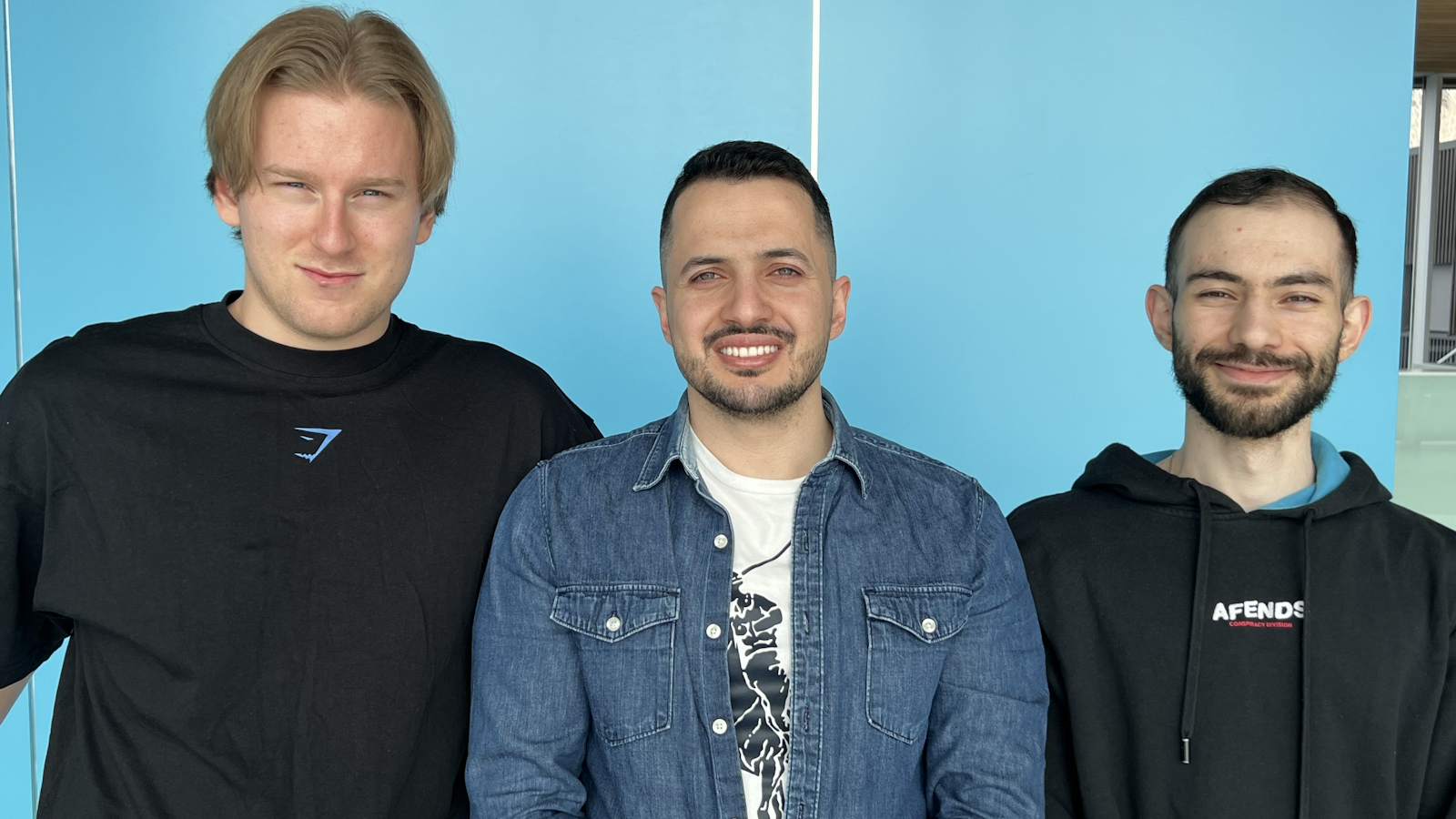 Magnus Holstad Johansson, Dilbrin Hasan og Gorgos Tammo