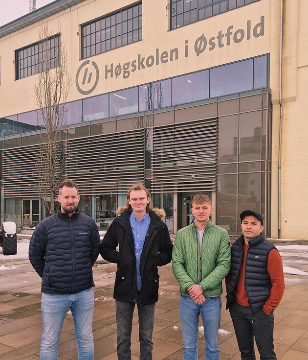 Terje Gården, Scott Malcom Hegstad, Winicjusz Kowalczyk, Jwan Raouf