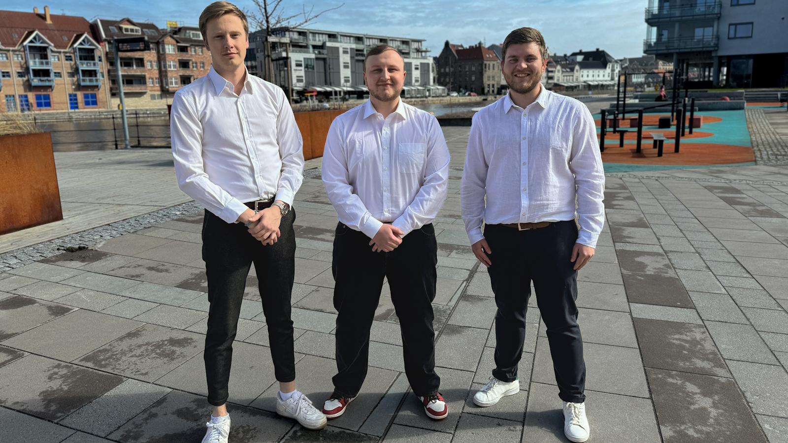 Simen A. Midtbruket, Simen W. Rekstad og Sondre Ø. Klemsdal