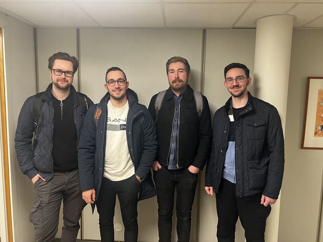 Henrik Bordal, Oskar Brevik, Vetle Aleksander Børstad, Armin Hadzic