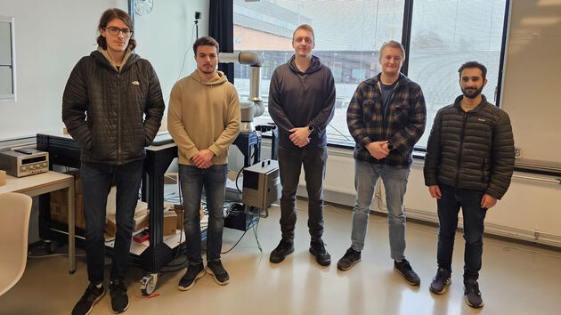 Fredrik Dahl, Emre Andreas Yurt, Tor Øyvind Borge, Torstein Mo Kirkeluten, Didar Shoresh