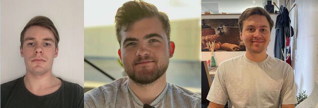 Tarjei Svartsund, Kim Kopreitan Torgersen, Jan Ulrik Johannesen