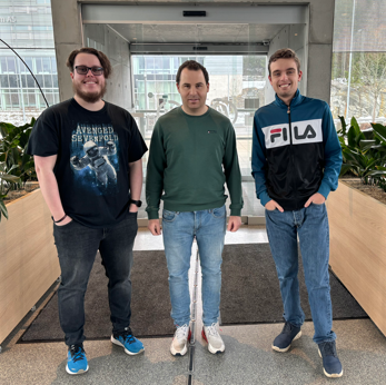 Fredrik Stellander Knudsen, Magnus Dilling Pettersen, Kevin Forberg Reinaas