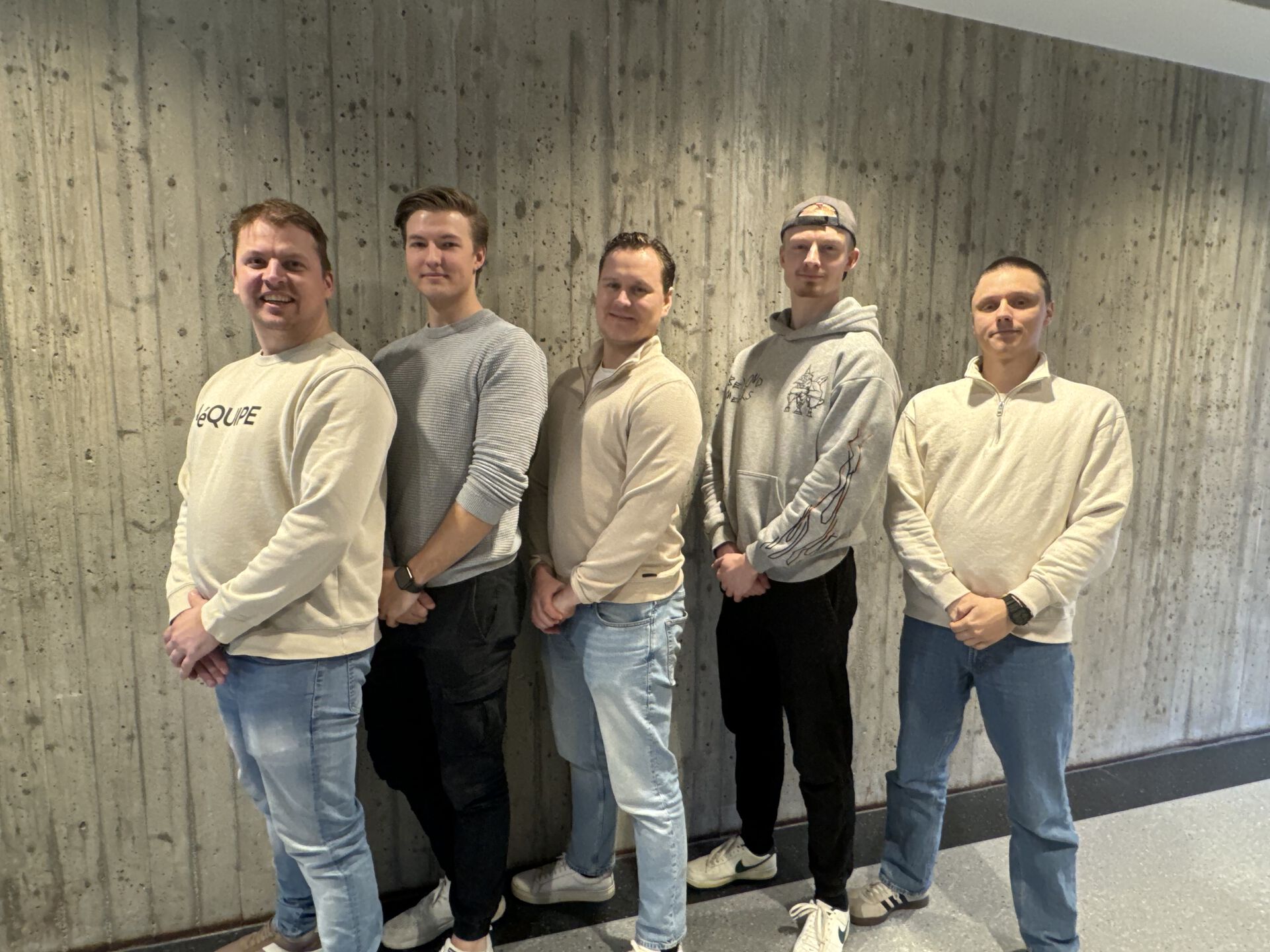 Chris Thomas Ingebrigtsen Jarholm, Mathias Kollegård, Benjamin Håland, Jonas Dombestein Heggelund, Christopher Halvorsen Peschel.