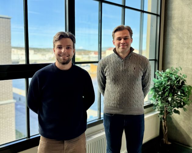 Fra venstre mot høyre: Fredrik B. Lund, Mads Lunde