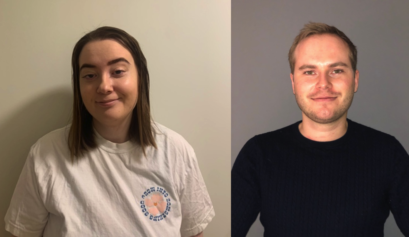 Fra venstre mot høyre: Tina Svendsen, Stian Solvang
