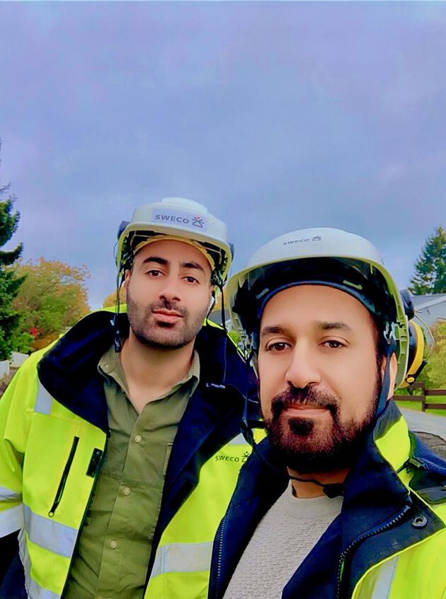 Fra venstre mot høyre: Blend Ghayeb Mouhamed   , Salah Hassan Al-Saadi