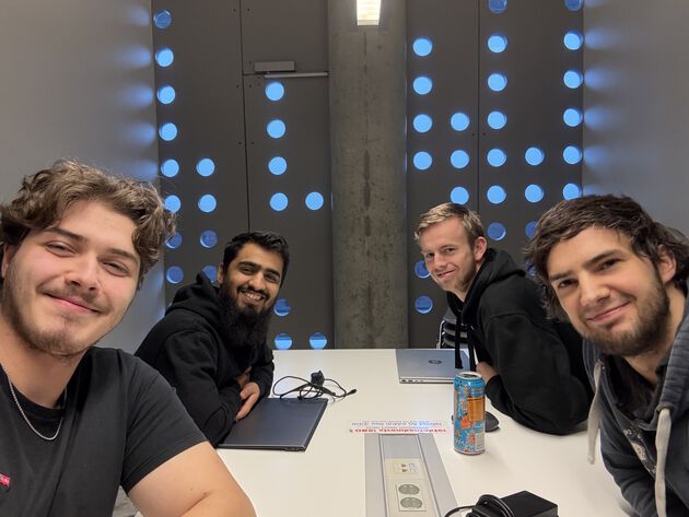 Emir Nukic, Hannan Syed, Joakim Pedersen, Christopher Fredh