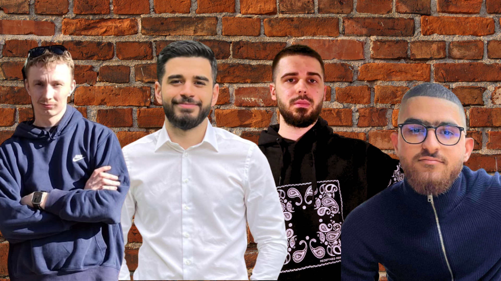 Tryggve Hatteland, Birhat Riyal Majid, Darmin Muhovic, Adam Abraham.