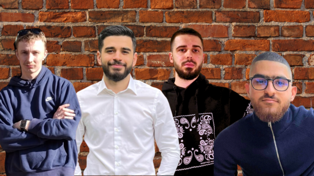 Tryggve Hatteland, Birhat Riyal Majid, Darmin Muhovic, Adam Abraham.