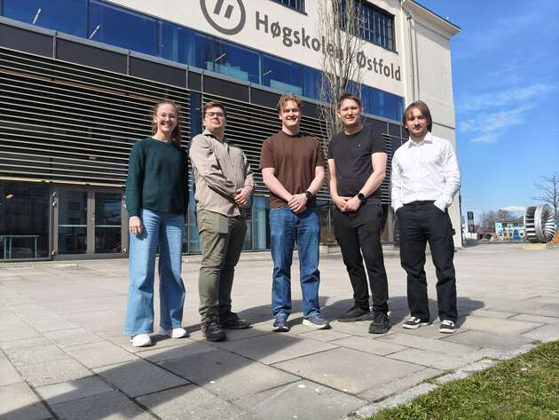 Gruppebilde av prosjektdeltakerne i B26EITK01.