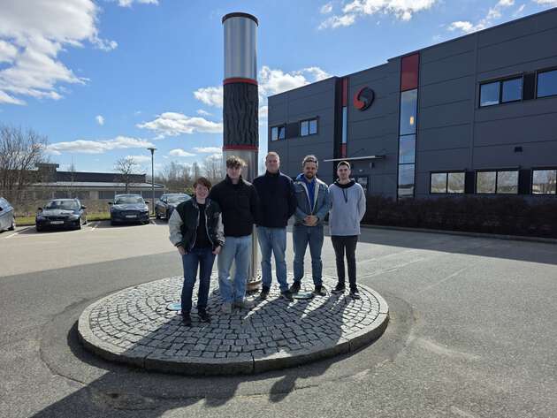 Bildet viser gruppemedlemmene fra gruppe B26M01