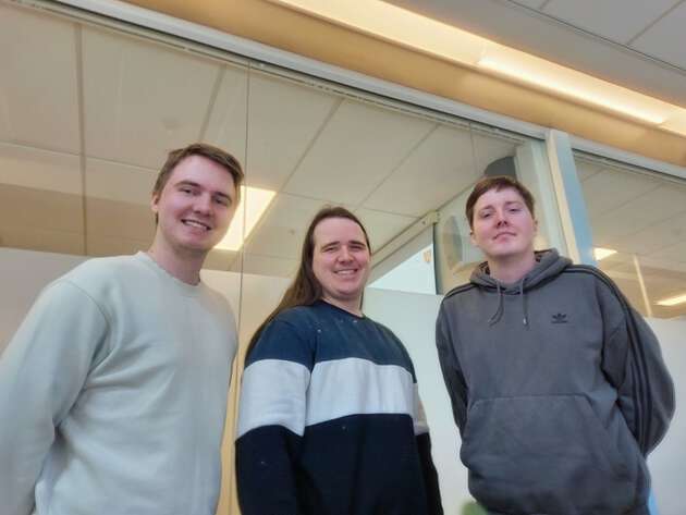 Bildet viser gruppemdlemmene på gruppe B26BIO05