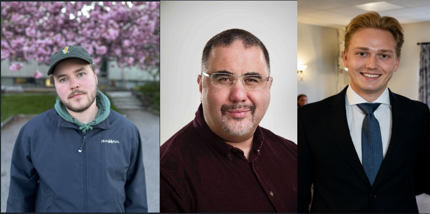 Alexander Jørgensen, Hussam Shamsi, Fredrik Nicolay Celand