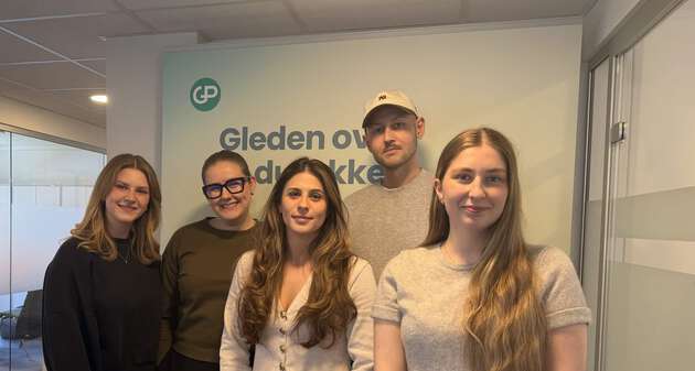 Bildet viser gruppemdlemmene på gruppe B26ITK08