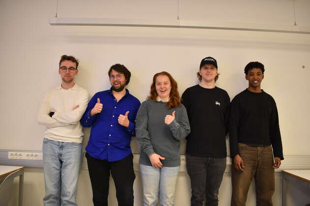 Bildet viser gruppemdlemmene på gruppe B26ITK14
