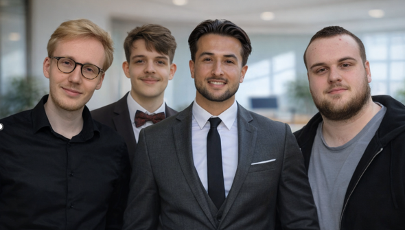 Oskar Haga Manstad, Filip Dominik Niewiadomski, Ezat Jakob, Emil Lundemo Aagnes.