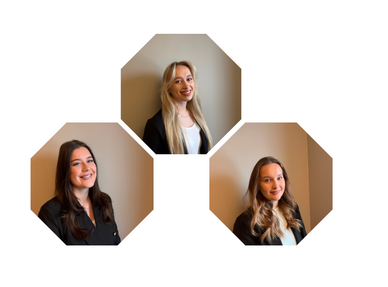 Julie Kildebo, Sandra Arnø Madsen, Malin Jenstad Aarsand