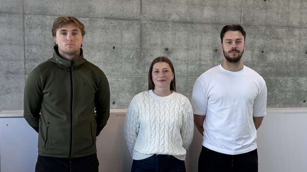 Bildet viser gruppemdlemmene på gruppe B26ITK35