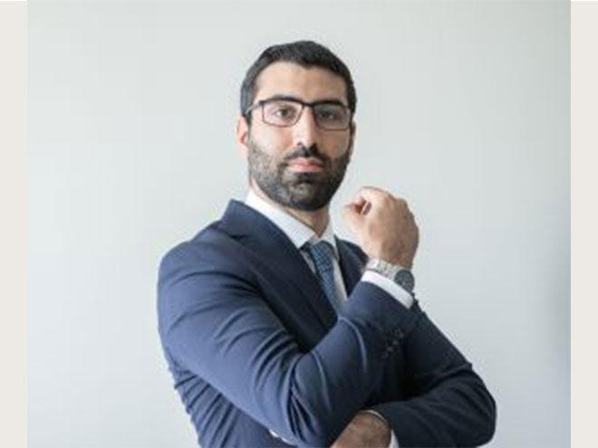 Bilde av Yashar Irandoust, tidligere student ved Høgskolen i Østfold