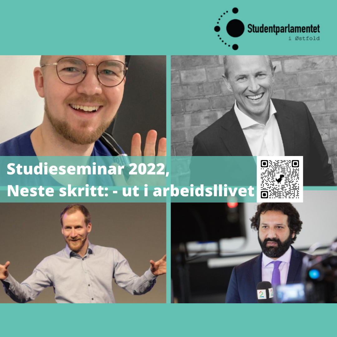 Bilde er av noen av årets foredragsholdere: Vemund Varg, Per Henrik Stenstrøm, Adrian Lund og Kadafi Zaman