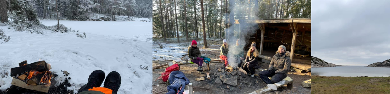 bilder fra aktiviteter med HSS tur og friluftsliv