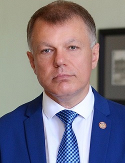 Photo of Yirii Boichuk, Rector of H. S. Skovoroda Kharkic National Pedagogical University.