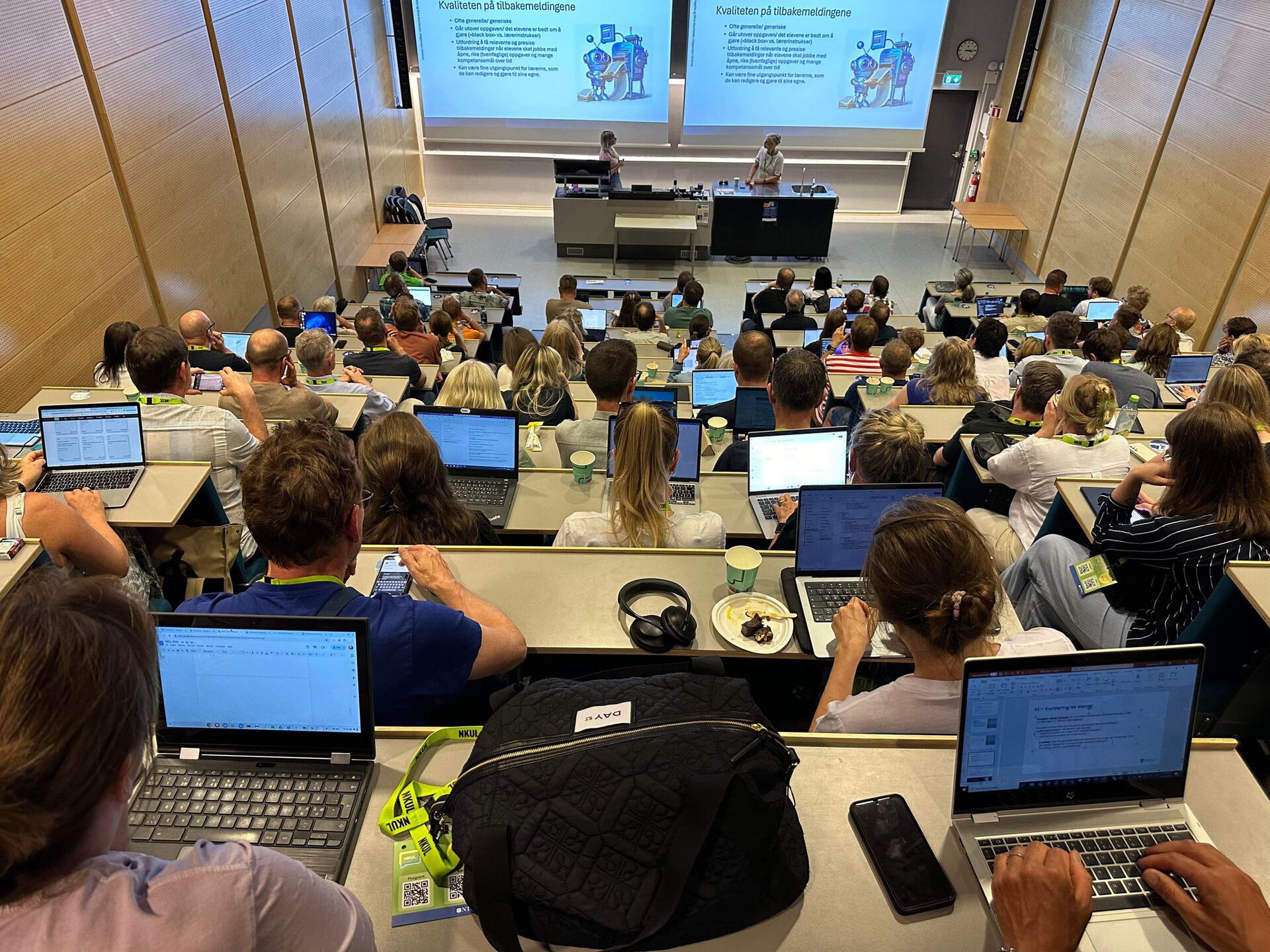From Marianne Hagelia and Stine Brynildsen's presentation: Assessment in the age of chatbots? Teachers’ experiences