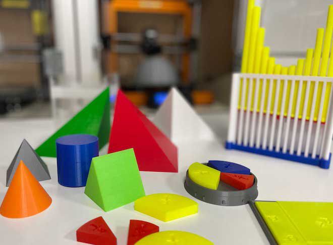 Konkreter laget med 3D printer