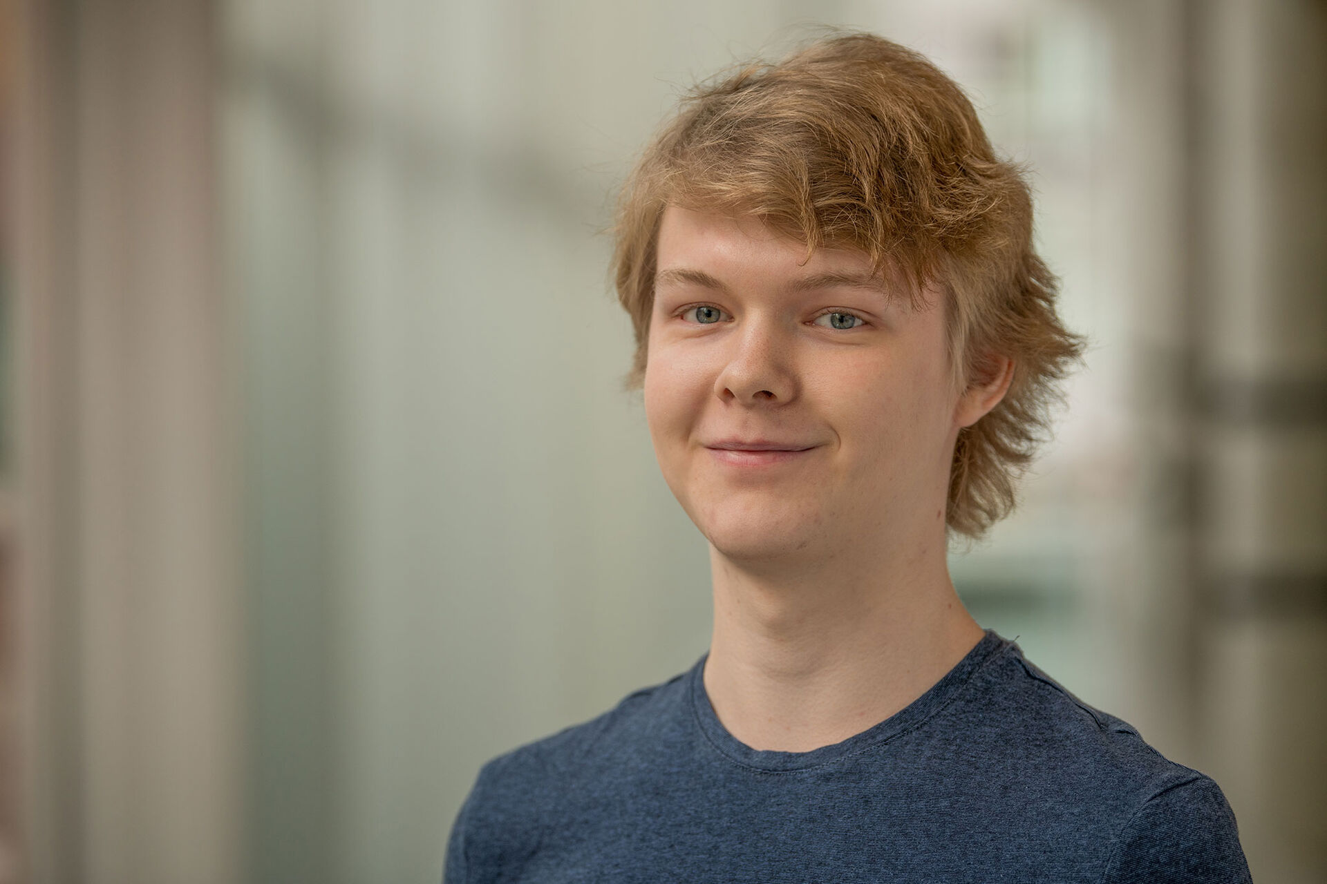 Bildet viser lærerstudent Henrik Arne Lie