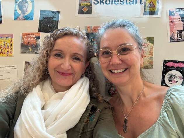 Camilla Häbler (t.v) og Ragnhild Næsje.