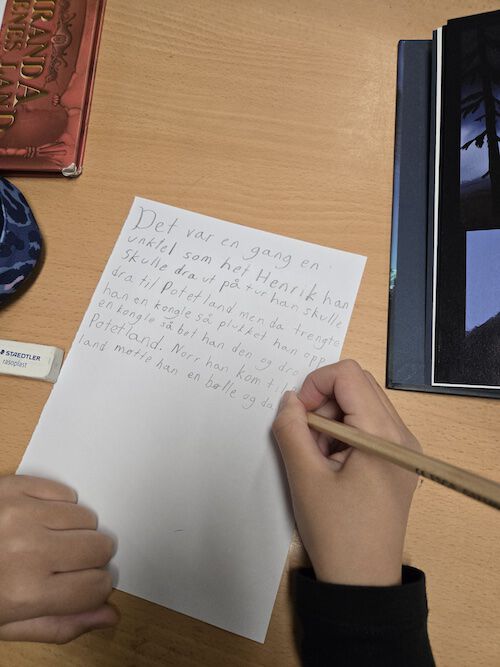 Prosjekt med Låby skole. 