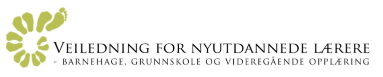 Bildet viser logoen til nasjonalt nettverk for veiledning av nyutdannede lærere.