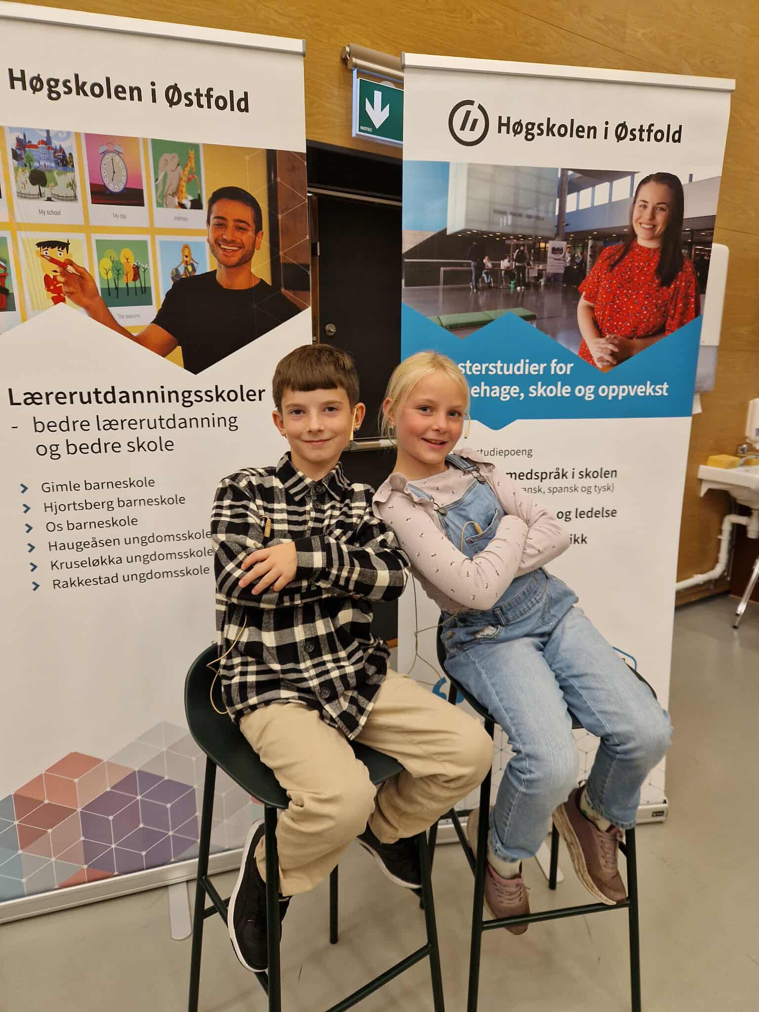 Bilde av sander og Felicia.